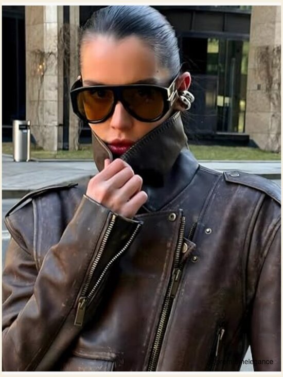 Oversized Retro Aviator Sunglasses 70s Classic Vintage UV400 Unisex main image 6